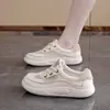 HY6661 Zapatos Blancos Versátiles 2026 Otoño Nuevo Estilo Coreano ins Estudiante Femenina Casual Estilo Urbano Zapatos Deportivos de Tabla para Mujer