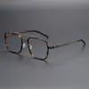 2025 Nuevo Armazón de Titanio para Gafas de Hombre y Mujer Armazón Popular Moda Casual Armazón Grande Armazón al por Mayor L-9744