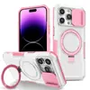 Adecuado para el Nuevo iPhone 17 Pro Soporte Magnético Funda Anticaídas para Teléfono Apple 13 Ventana Deslizante Soporte para Coche Cubierta Protectora