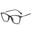 24 Marco de gafas de comercio exterior europeo y americano ultraligero TR90 anti-luz azul Hot selling en Little Red Book marco de gafas de ojo de gato de moda