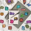 50 Pegatinas de Neón con Citas de Afirmación Positiva para Decorar Teléfonos, Cuadernos y Botellas de Agua