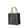 Bolsa de mezclilla vintage, bolsa de mezclilla simple lisa, bolsa de regalo para eventos de tienda, admite diseños personalizados