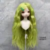 {Lucy} peluca bjd peluca de muñeca suave seda de alta temperatura cabello largo 3 puntos 4 puntos 6 puntos onda rizada en stock