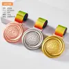 Nova produção de medalhas metálicas rotativas para eventos esportivos, corridas de maratona de campeões, futebol, medalhas de basquete e lembrancinhas