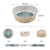 Série Mar Estelar Louça de Melamina Panela Quente Churrasco Restaurante Buffet Tigelas e Pratos Criativos de Imitação de Porcelana Prato para Molho Conjunto de Louças