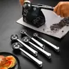 Cuchara Medidora de Acero Inoxidable para Café Transfronteriza con Pinza, Cuchara de Báscula de Cocina para Hornear, Cuchara para Condimentos, Cuchara Selladora para Leche en Polvo