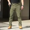 Pantalones Tácticos Commander X7 Elásticos Impermeables Camuflaje Pantalones de Entrenamiento Primavera y Otoño Pantalones Cargo para Exteriores Ajuste Holgado Resistentes al Desgaste Especiales para Hombre