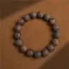 Pulsera de Ágila Blanca de Vietnam Nha Trang 108 Cuentas Cuentas de Oración Budista Joyería para Pareja Cadena para Suéter Cuentas de Incienso