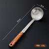 Uau Espátula Personalizada de Titânio Puro 999 High-End Doméstica Espátula Grande para Fritar Colher Jacarandá Grau Alimentício Conjunto de Utensílios de Cozinha
