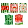 Doces de Fruta Melancia Simulada Furo Vertical Contas Soltas DIY Colar Artesanal Chaveiro Pulseira Elástico de Cabelo Pequenos Acessórios Atacado