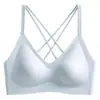 Hermoso Sujetador Strapless de Espalda Descubierta con Base Incorporada para Mujer, Antideslizante, Soporte Lateral para el Pecho, Sujetador Cómodo con Doble Tirante Fino, Push-Up, Estilo Delgado de Verano
