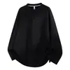Nueva Sudadera de Manga Larga con Cuello Henley Texturizada Holgada para Hombre Otoño/Invierno 2026 Moda Juvenil Casual Camisa Base para Hombre