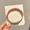 Pulsera de Hilo Rojo de Bebé de Dibujos Animados 2026 Nuevo Estilo Bendición Pequeño Zongzi Pulsera Estilo Chino Festival del Bote del Dragón Hilo de Cinco Colores Ajustable Venta al por Mayor