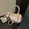 Bolso Femenino Nuevo Estilo Coreano Chic Simple Otoño 2026, Bolso de Hombro Bajo Brazo Casual Moda Retro Nicho, Bolso Baguette