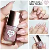 Esmalte de Uñas Base Agua Peel-Off Sin Horno Secado Rápido Desprendible Caja de Colores Set de Esmalte de Uñas Base Agua