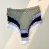Exclusivo transfronterizo TEMU/Amazon talla europea y americana cintura baja ropa interior sexy para mujer ropa interior sexy fina para mujer T-back para mujer