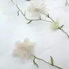 Tecido Floral Bordado Multicor em Tela em Estoque, Tecido para Bordado de Vestido de Alta Qualidade Xiaohongshu