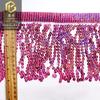 Accesorios para Vestido de Baile Latino con Flecos de Lentejuelas Láser, Flecos Decorativos y Adorno de Flecos