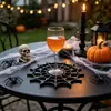 Posavasos de Telaraña Impreso en 3D Transfronterizo Nuevo Decoración de Halloween Posavasos de Telaraña Posavasos de Vidrio para Halloween