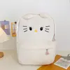 Nova bolsa de desenho animado boneca de pelúcia fofa bolsa de ombro bolsa de estudante de grande capacidade pegar boneca direto da fábrica