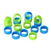 Anéis de dedo de silicone processados de fábrica para esportes, podem ser impressos com LOGOTIPO, alta elasticidade, fecho antiderrapante, anel de silicone, vedação O-ring