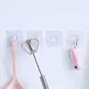 Gancho Transparente Sem Marcas, Gancho Adesivo de Plástico, Gancho em Forma de Chifre, Gancho de Chifre Sem Furar, Gancho Adesivo Sem Pregos para Banheiro Cozinha