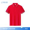 Camisa Polo de Algodón Puro Logo Impreso Personalizado Camisa Publicitaria 100% Algodón Cuello Campana Manga Corta Ropa de Trabajo Camiseta Bordada Corte Holgado