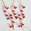 Colgantes Decorativos para Árbol de Navidad Accesorios Hechos a Mano DIY Paquetes de Copos de Nieve Caramelos Paquete de Pequeños Accesorios para Decoración Navideña