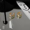 Brincos de Bambu da Moda e Requintados com Design de Nicho Estilo Chinês Simples e Versáteis Brincos de Luxo Leve de Alta Qualidade para Mulheres