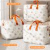 Bolsa de almacenamiento de colchas de gran capacidad, para ropa, colchas, equipaje, bolsa de mudanza para estudiantes, bolsa tejida de acabado