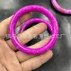 Ventas Directas de Fábrica Pulseras Shujulai, Pulseras Moradas Huangjia, Pulseras de Jade Rosa Flor de Cerezo, Pulseras de Jade Coloridas