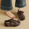 Zapatillas de entrenamiento retro de nicho alemanas para mujer, nueva colección otoño 2026, de suela gruesa, que aumentan la altura, zapatillas casuales versátiles