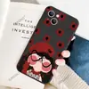 Comercio Exterior Más Vendido Funda Roja con Rubor para Niña Linda para Apple 17 Pro iPhone 18/15 Funda de Silicona