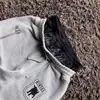 Ck206009 Pantalones Deportivos Plegables para Pareja Bordados de Calle de Doble Cintura Cruzados Europeos y Americanos Venta al por Mayor