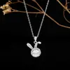 Nuevo estilo ins collar de plata joyería mujeres no se decolora simple alto sentido titanio acero collar mujeres fabricantes venta al por mayor