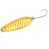 Cuchara Señuelo Hoja de Arce con Varios Micro-Pesos, Cebo Señuelo Forma de Cuchara, Whitebait, Dorado, Plateado, Aleación de Zinc