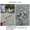 Nuevo producto transfronterizo: Flores de Magnolia Rosa Artificiales, Magnolia de la Fortuna de 3 Cabezas, Accesorios para Fotografía de Bodas y Hogar, Flores Falsas Decorativas