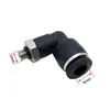 Accesorios Soplador Cabezal Láser Tubo de Aire Válvula de Aire Conector Recto 6MM 8MM Boquilla de Aire Ajustable Máquina de Corte Láser Grabado Boquilla