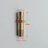Boquilla de Agua Abierta Extendida Roscada Boquilla de Agua Americana Máquina de Temperatura de Molde Conector Macho Rápido N9 Tapón de Molde de Cobre