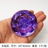 60mm Cor AB Grande Plástico Acrílico Diamante Redondo Diamante Casamento Decoração de Mesa Enfeites Acessórios para Joias DIY