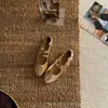 Zapatos Mary Jane planos estilo mango francés de punta redonda para mujer 2026, con diseño de doble hebilla, estilo versátil y suelas suaves