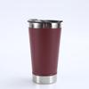 Copo térmico de aço inoxidável 304 a vácuo transfronteiriço com abridor de garrafas Copo de cerveja do Brasil Carro Copo portátil para carro em estoque