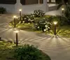 Luzes solares para gramado externo, iluminação de paisagem, iluminação ambiente, luzes decorativas para jardins, uso em casa e pátio, e luzes de inserção no solo