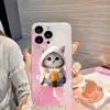 Transfronterizo nuevo acrílico plano caricatura gatito soporte para teléfono móvil lindo fabricantes de origen al por mayor