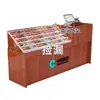 Vitrina Exhibidora de Cigarrillos Gabinete para Cigarrillos Tienda de Conveniencia Mostrador de Cigarrillos Esquina de Supermercado Gabinete para Cigarrillos y Vino Vidrio Templado Gabinete Integrado para Cigarrillos en Caja