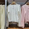 ¡Lesión! ¡Nuevo Cárdigan de Punto con Cuello Redondo! Tejido de punto trenzado Ropa de punto Chaqueta 25 Estilo Otoño e Invierno 481477