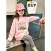 Camiseta de Manga Larga para Niña 2026 Nuevo Estilo Otoño para Niños Mayores, 100% Algodón Puro, Top Casual, Elegante