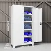 Gabinete de Ferramentas Pesado para Fábricas e Oficinas de Reparo Automotivo, Carrinho de Ferramentas Móvel com Gavetas, Armário de Armazenamento de Ferramentas com Ferragens Espessadas