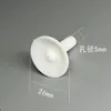 Pantalla difusora de boquilla de trompeta accesorios para máquina de recubrimiento en polvo electrostático cabezal de pistola de pulverización electrostática asiento conductor accesorios de cabezal de pistola aguja conductora