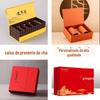 Caixa de cor caixa de livro Ninho de pássaro mel de cuidados de saúde presente duplo Abrir caixa de embalagem requintada caixa de chá flip caixa de presente de chá